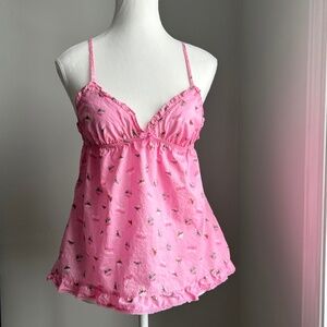 La Senza ruffle cheeky cupcake babydoll medium